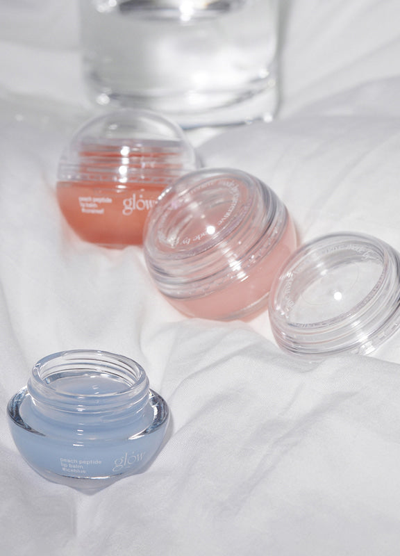 Glow Peach Peptide Repair Lip Balm 8g - 3 colors