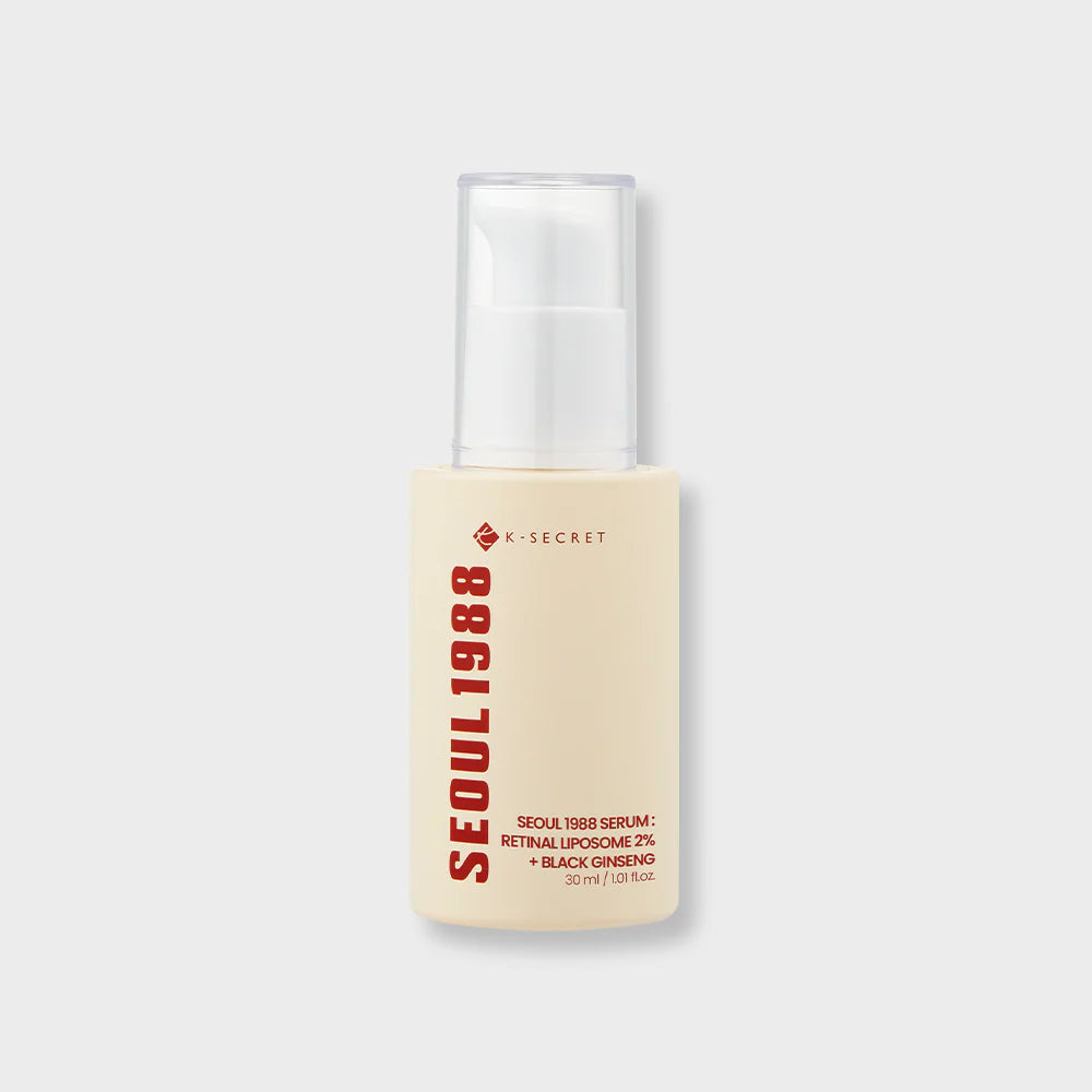 SEOUL 1988 SERUM : RETINAL LIPOSOME 2% + BLACK GINSENG 30ml