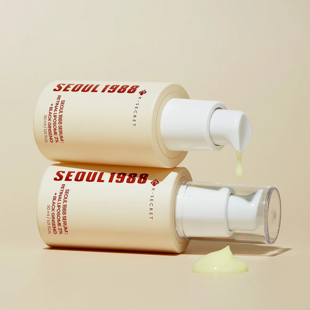 SEOUL 1988 SERUM : RETINAL LIPOSOME 2% + BLACK GINSENG 30ml