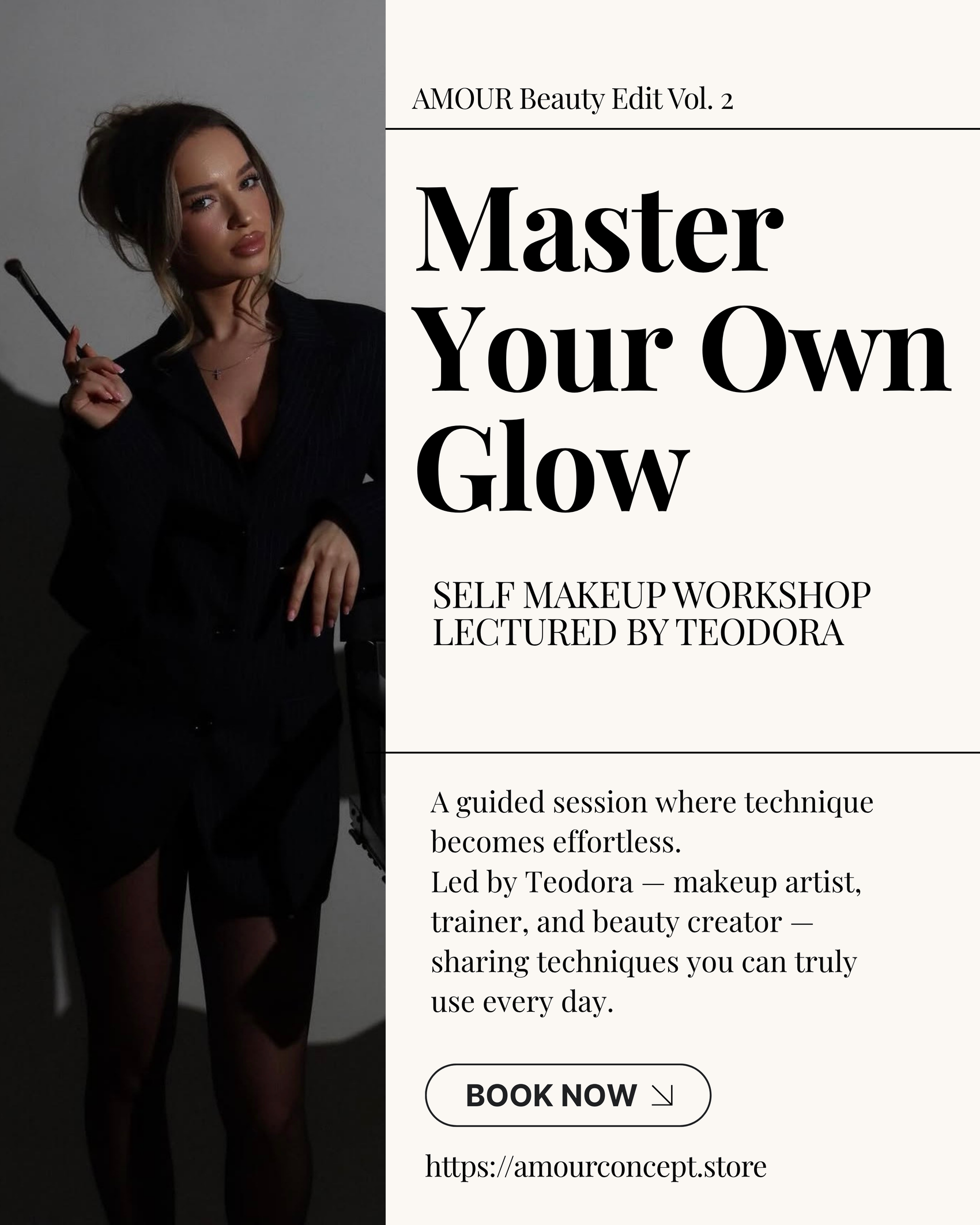 Self Makeup Workshop Ticket -Master Your Own Glow