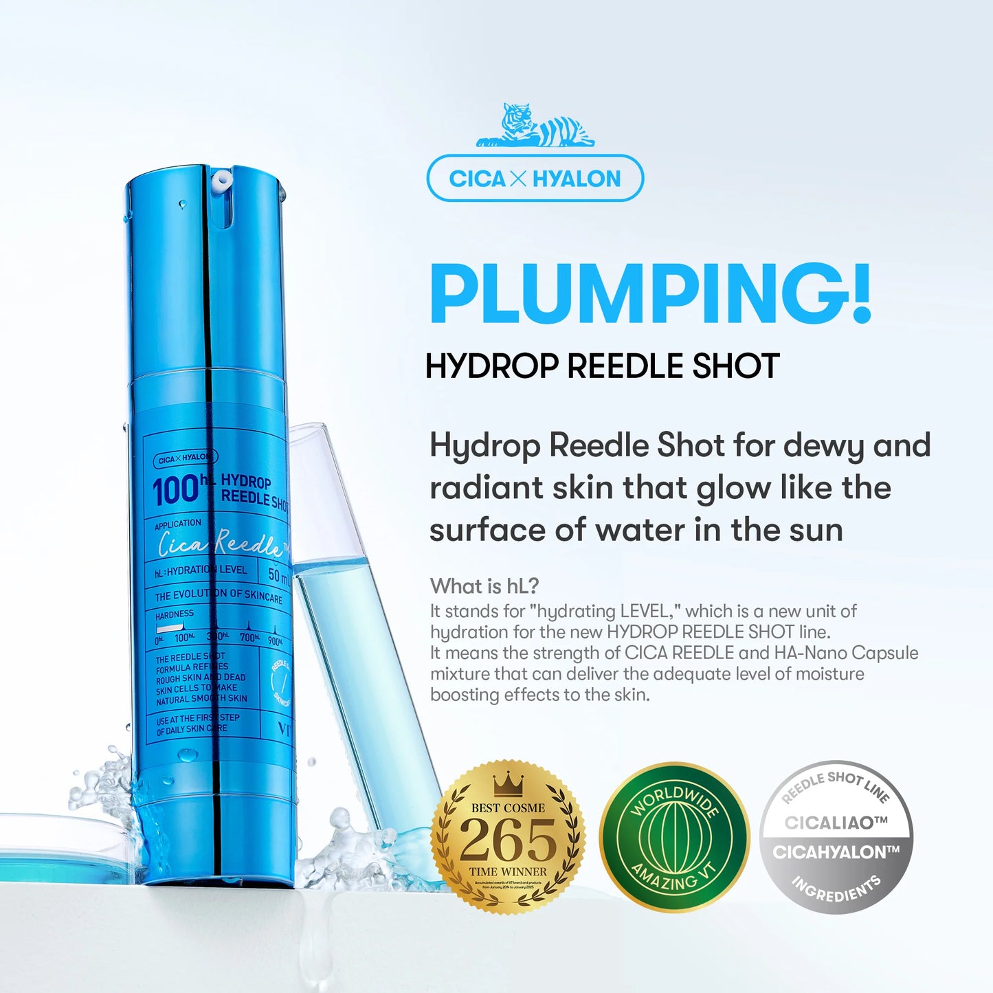 VT Cosmetics Hydrop reedle shot 100 50ml