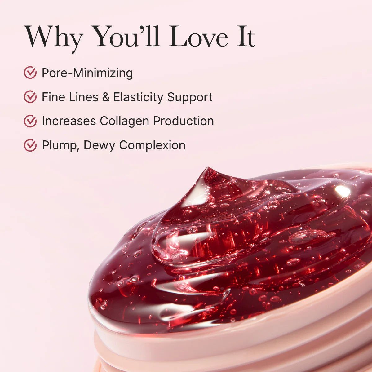 Arencia Overnight Red Smoothie Face Mask Serum 50g