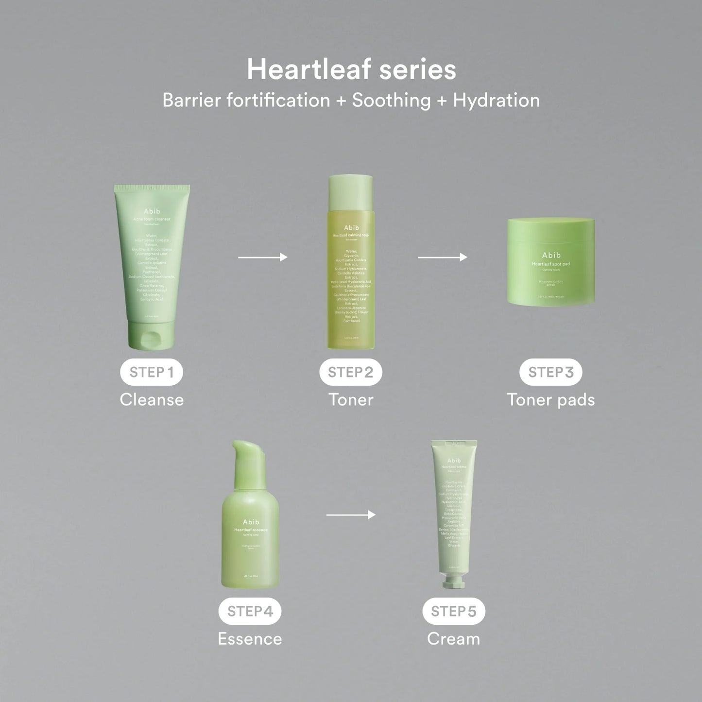 Abib Heartleaf cream Calming tube 75ml