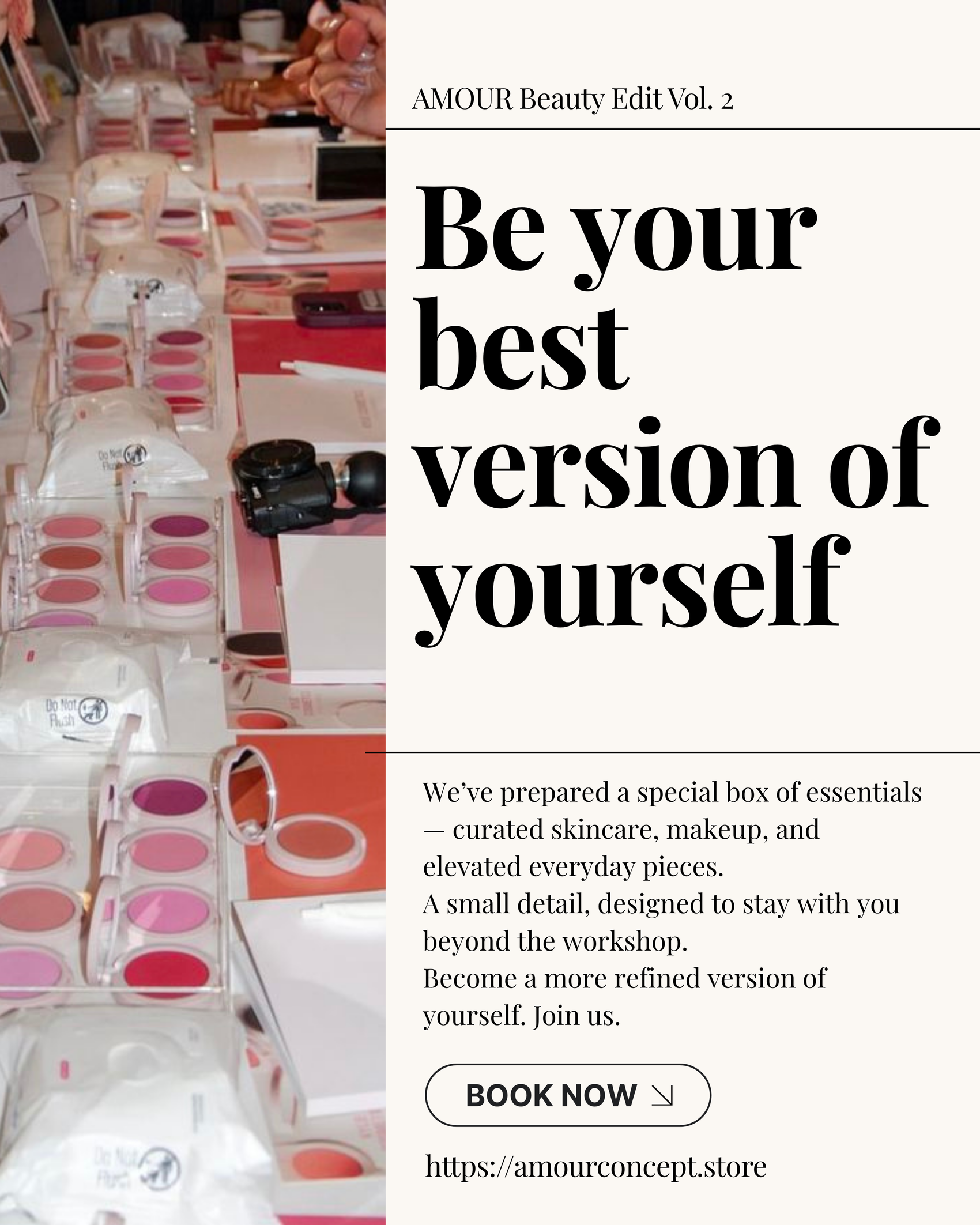 Self Makeup Workshop Ticket -Master Your Own Glow
