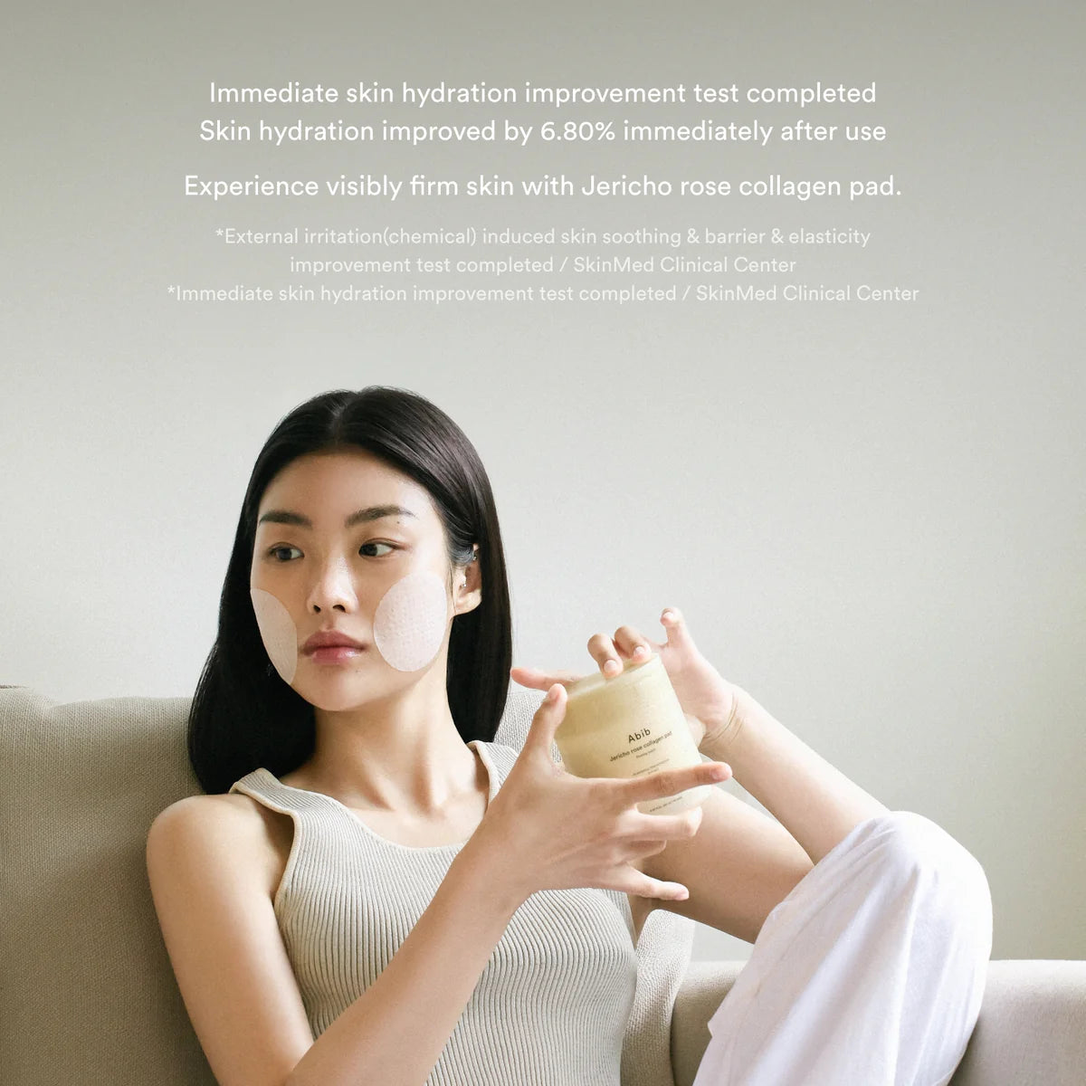 Abib Jericho rose collagen pad Firming touch 60 pads