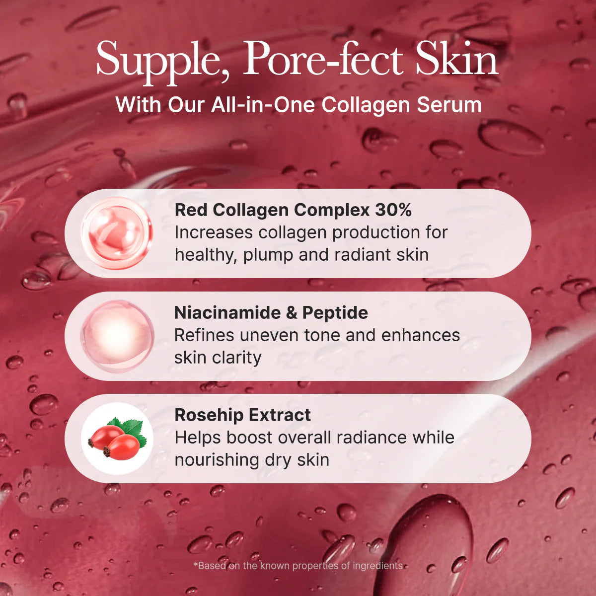 Arencia Overnight Red Smoothie Face Mask Serum 50g