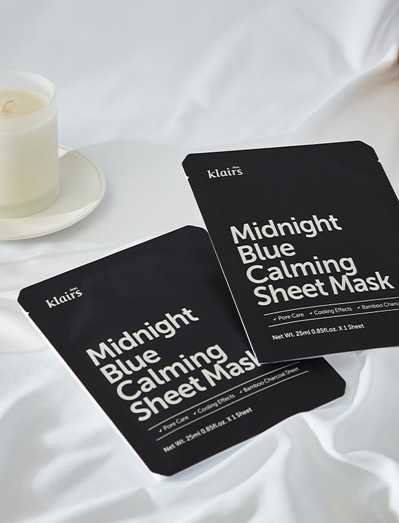 Klairs Midnight Blue Calming Sheet Mask 25ml
