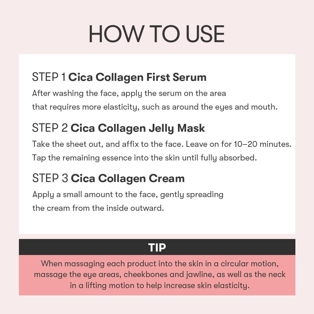 VT Cosmetics Cica Collagen All in One 3 Step Mask