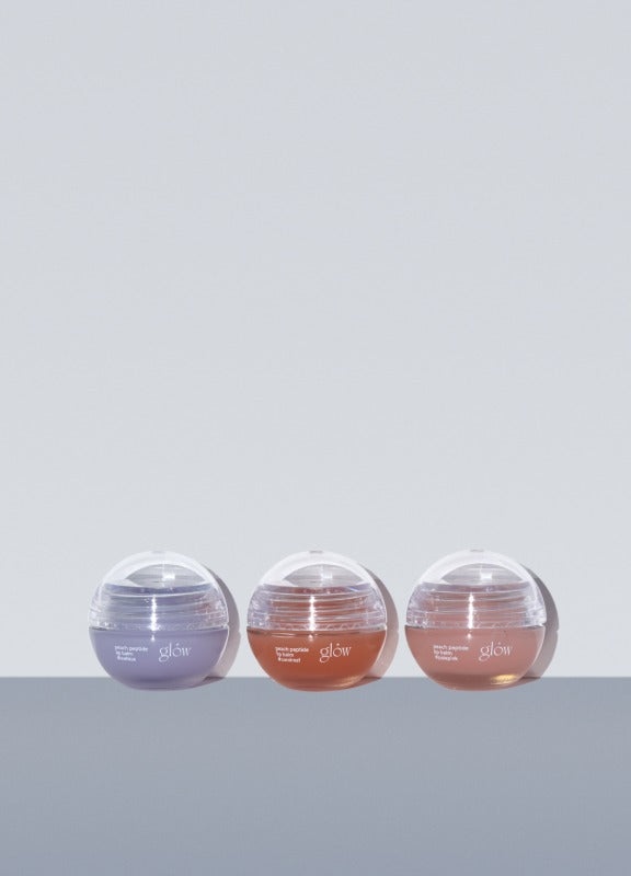Glow Peach Peptide Repair Lip Balm 8g - 3 colors