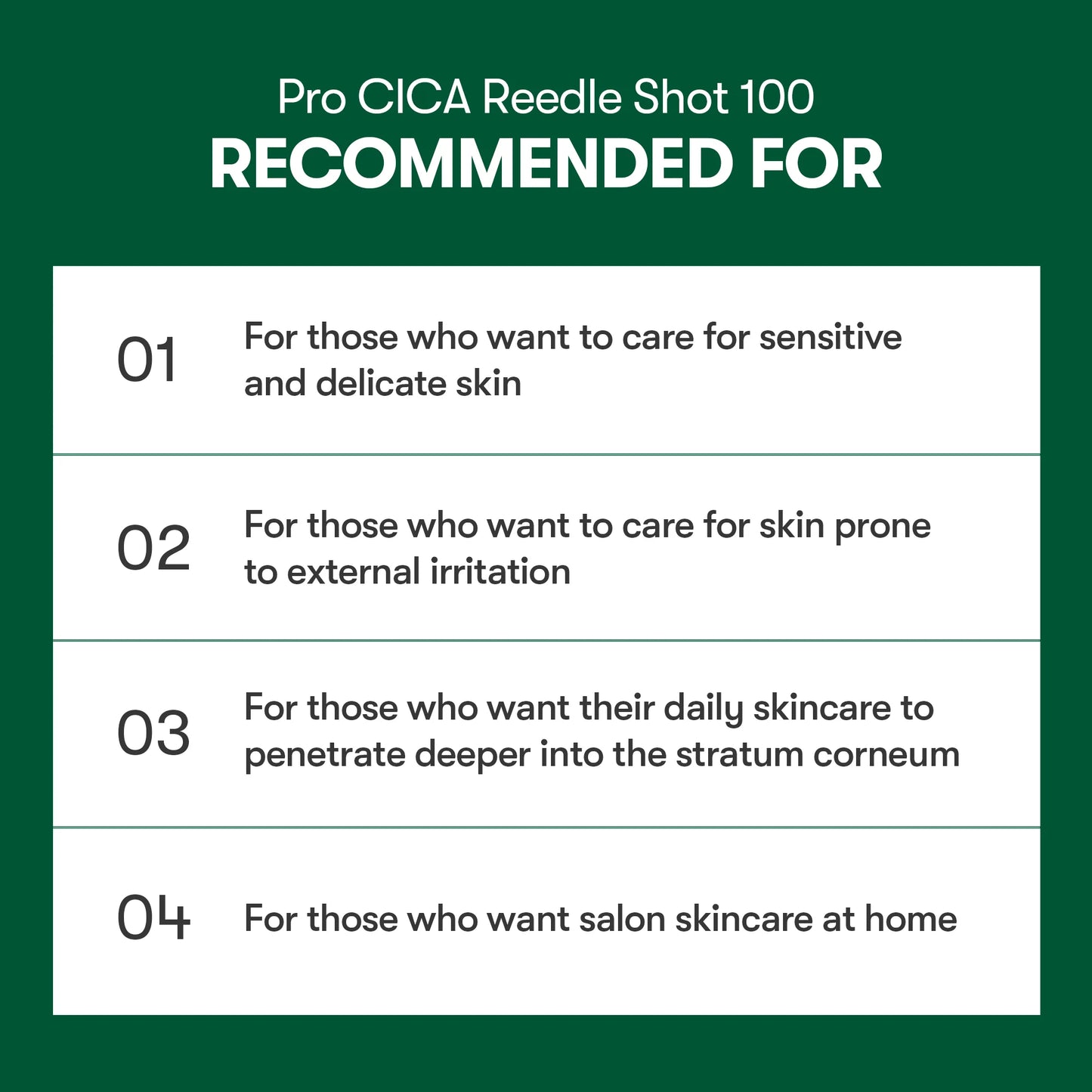 VT Cosmetics Pro cica reedle shot 100 50ml