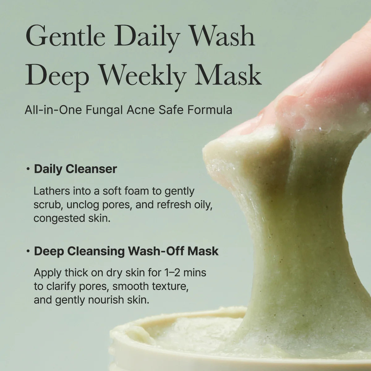 Arencia Fresh Green Rice Mochi Cleanser 120g