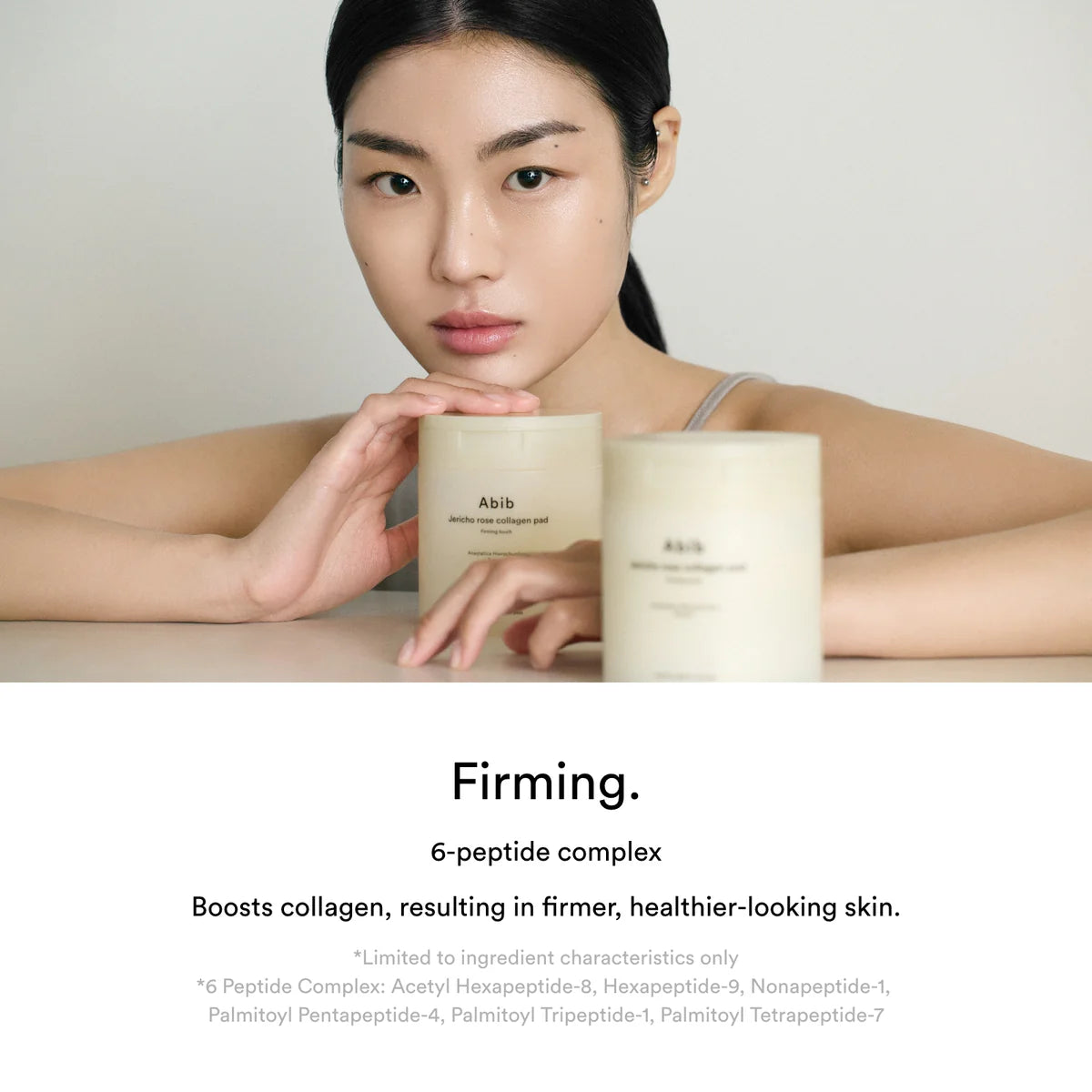 Abib Jericho rose collagen pad Firming touch 60 pads