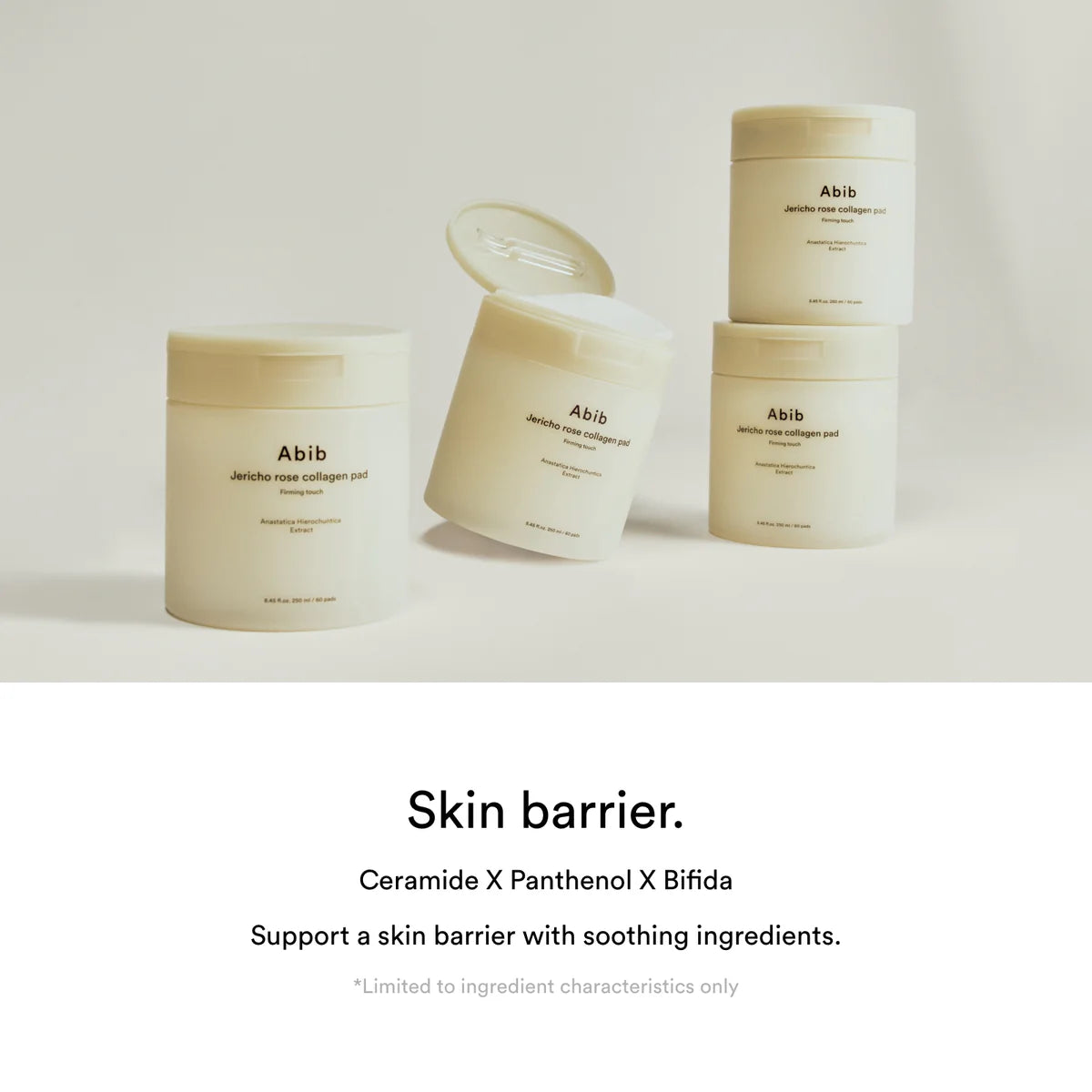 Abib Jericho rose collagen pad Firming touch 60 pads