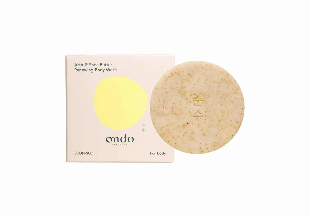 Ondo AHA & Shea Butter Renewing Body Wash 70g