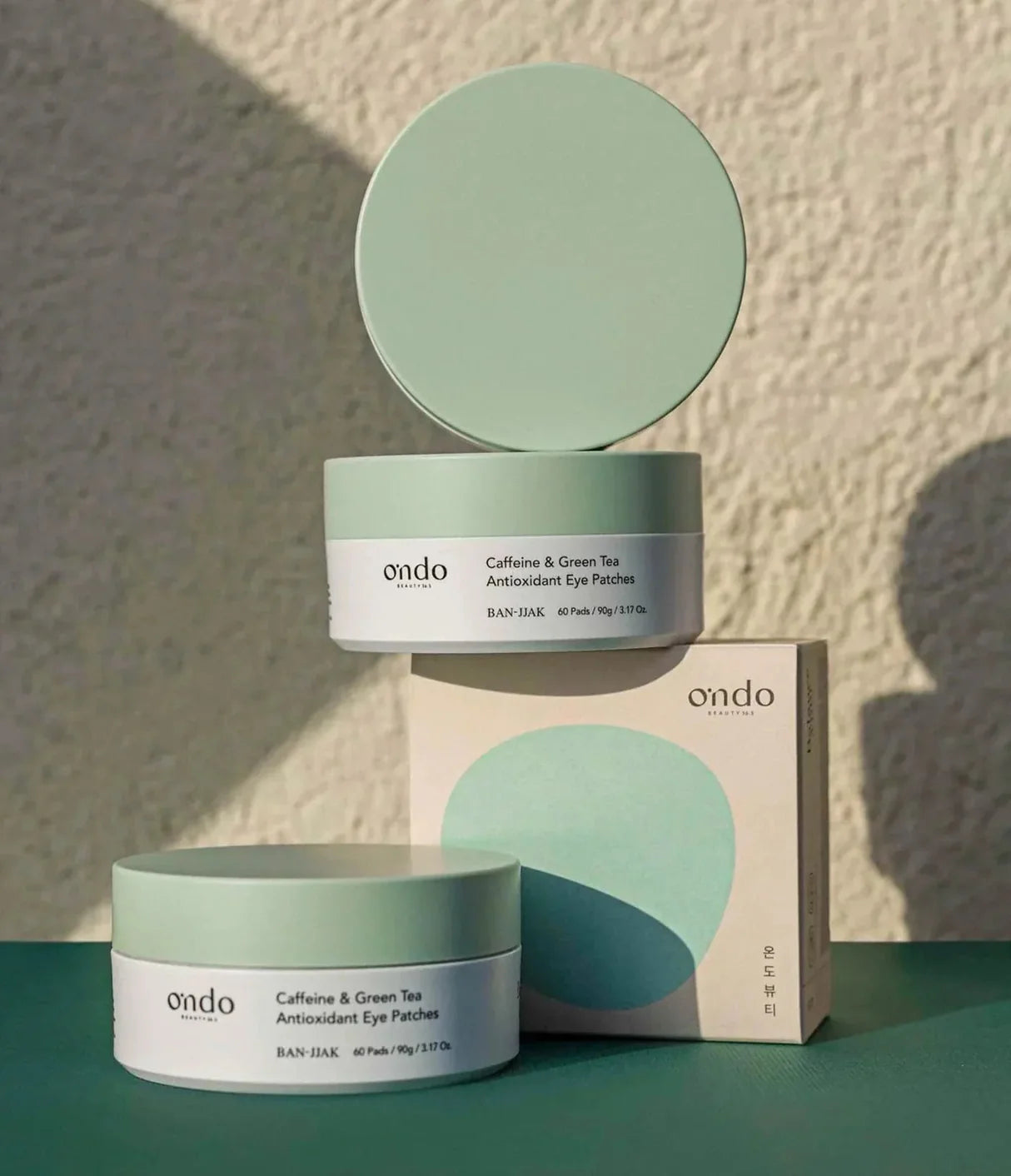 Ondo Caffeine & Green Tea Antioxidant Eye Patches 3g