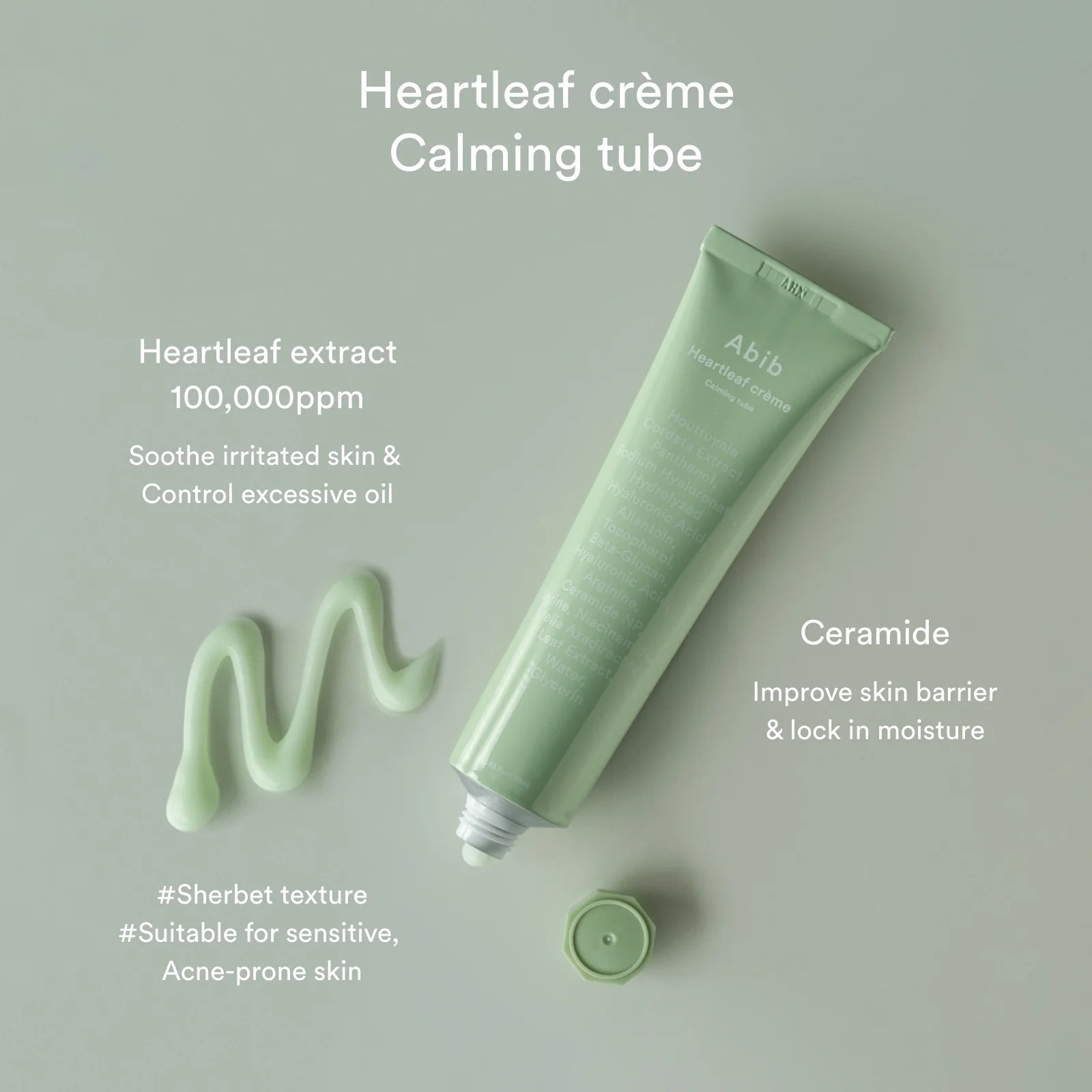 Abib Heartleaf cream Calming tube 75ml
