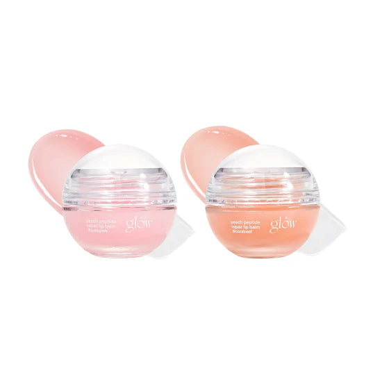 Glow Peach Peptide Repair Lip Balm 8g - 3 colors