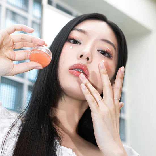 Glow Peach Peptide Repair Lip Balm 8g - 3 colors