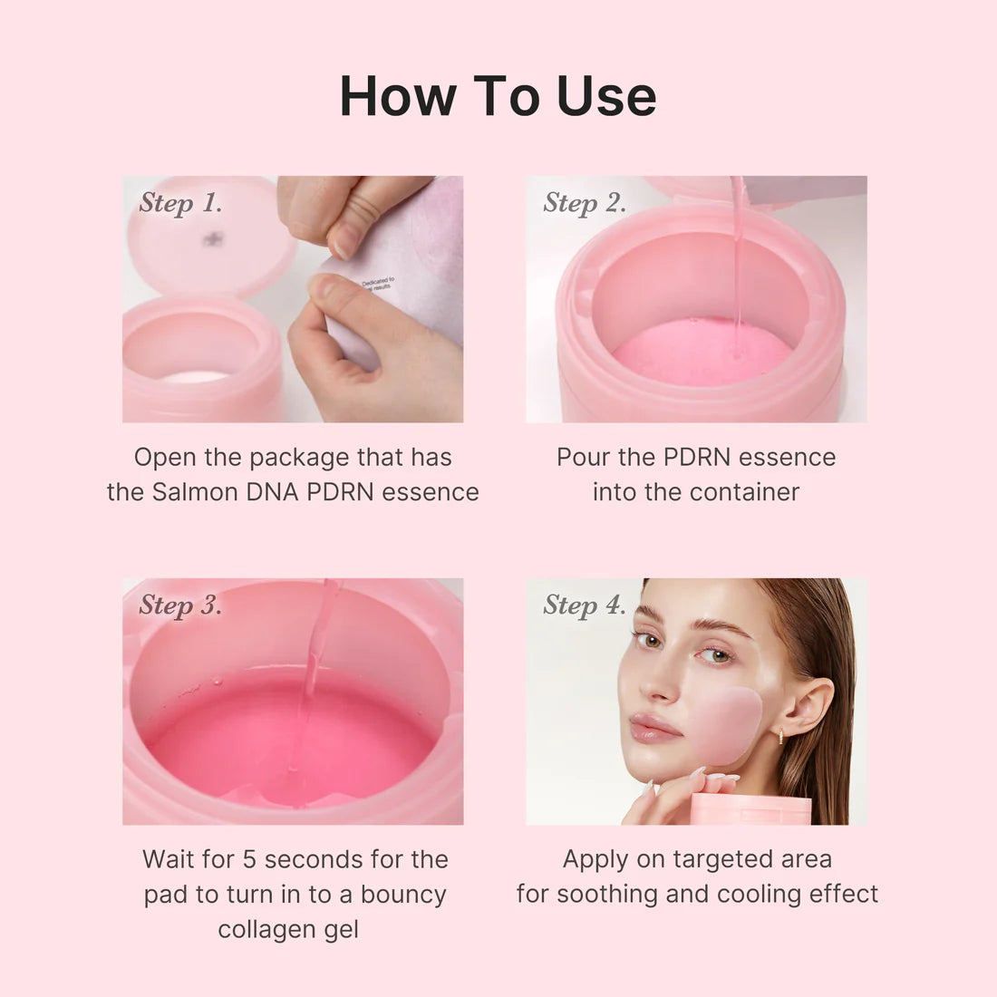 Medicube PDRN Pink Collagen Gel Toner Pad 120ml 70pads