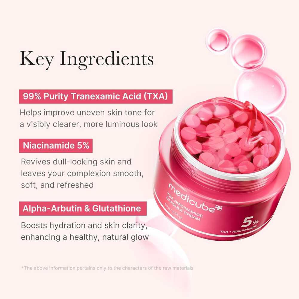 Medicube TXA Niacinamide Capsule Cream 55ml