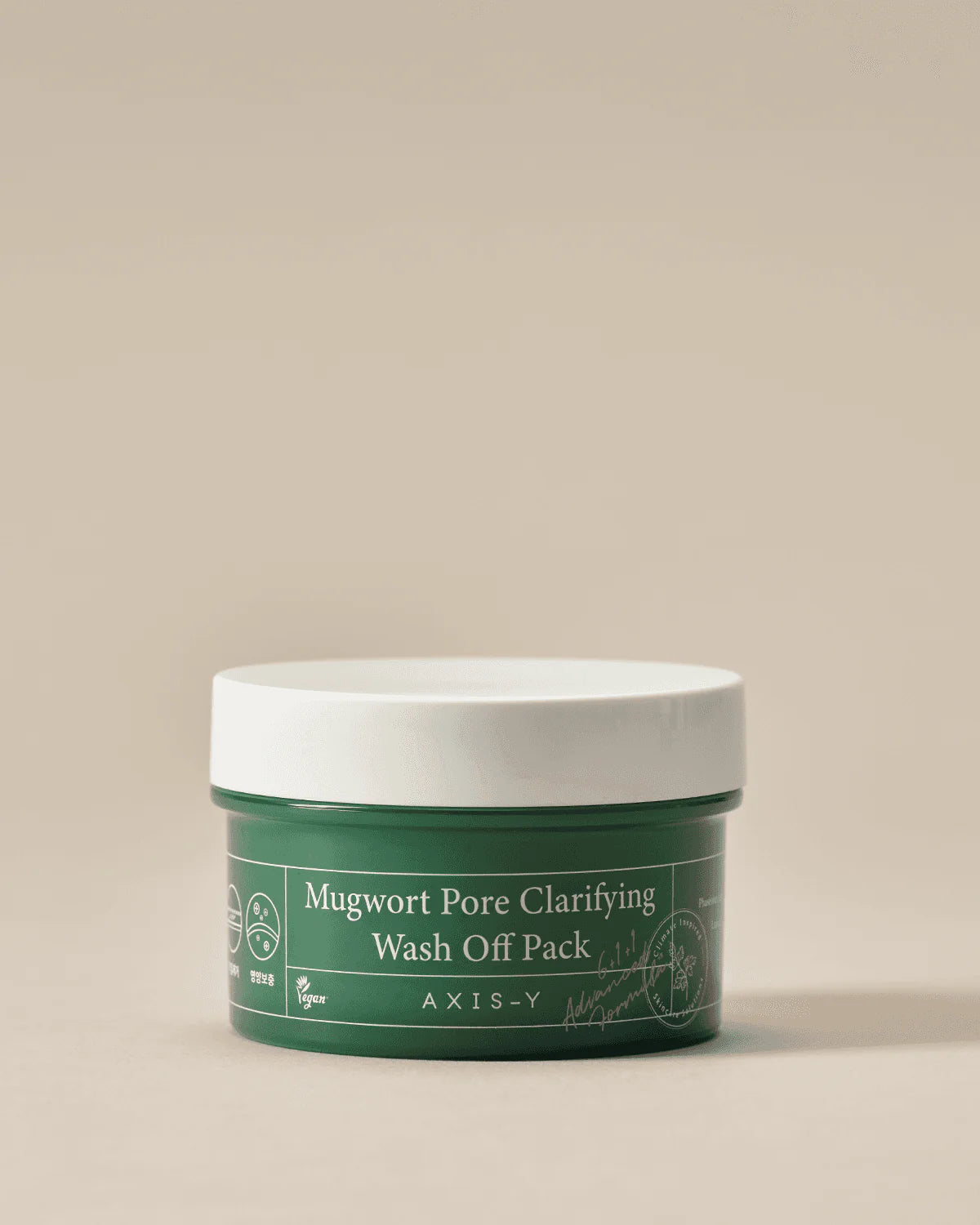 Axis-y Mugwort Pore Clarifying Wash Off Pack 100ml