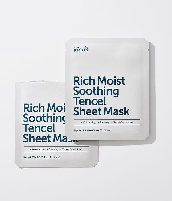 Klairs Rich Moist Soothing Tencel Sheet Mask 25ml