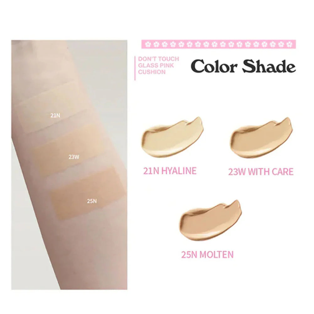 UNLEASHIA DON'T TOUCH GLASS PINK CUSHION 15g