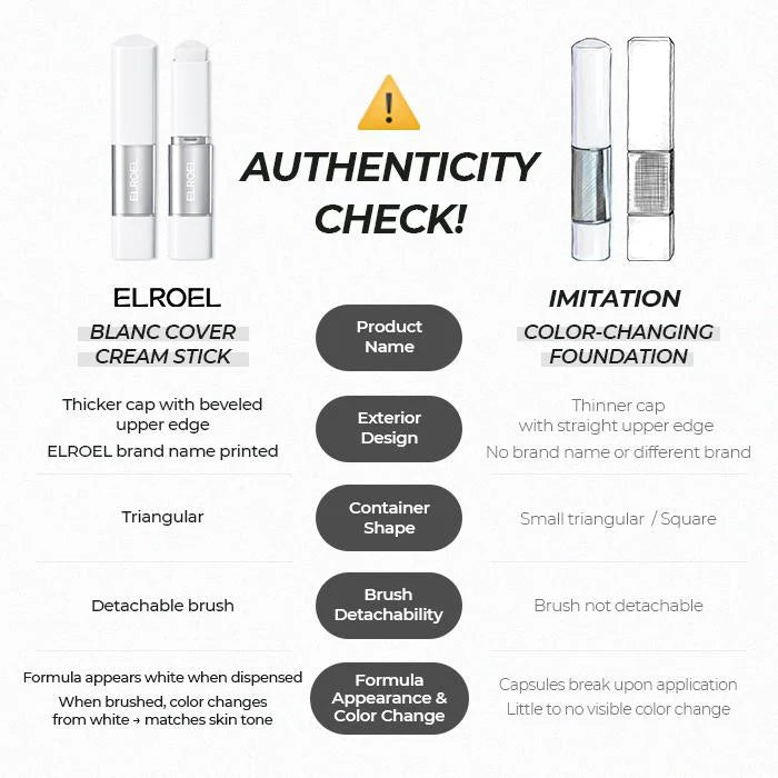 ELROEL BLANC COVER CREAM STICK FOUNDATION 13g