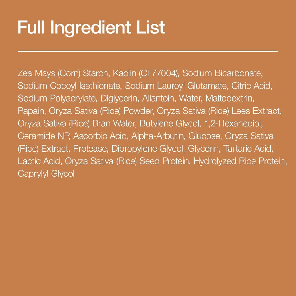 Anua Rice Enzyme Brightening Cleansing Powder 40g