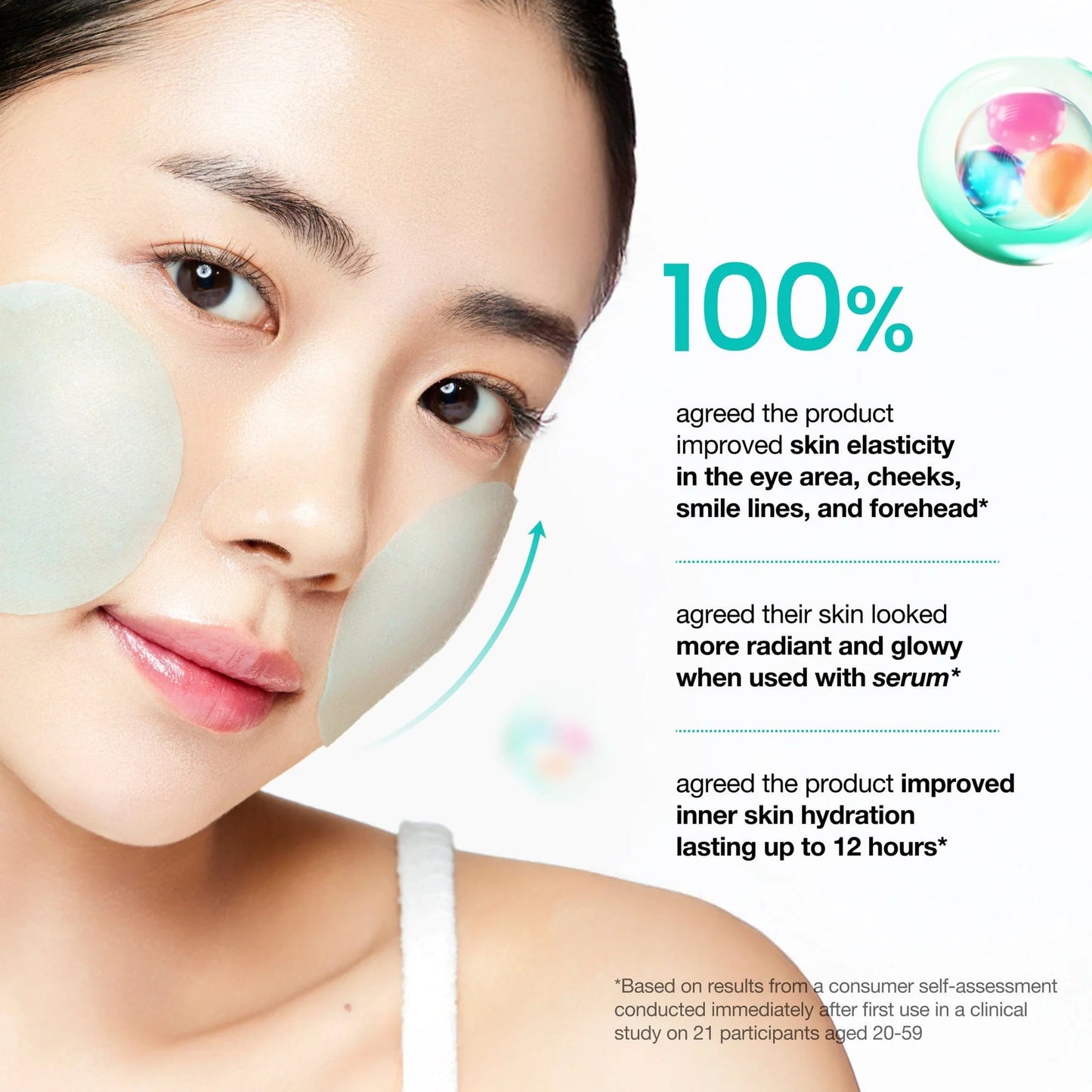 ANUA PDRN 100 Hyaluronic Acid Glow Pad 60 Pads