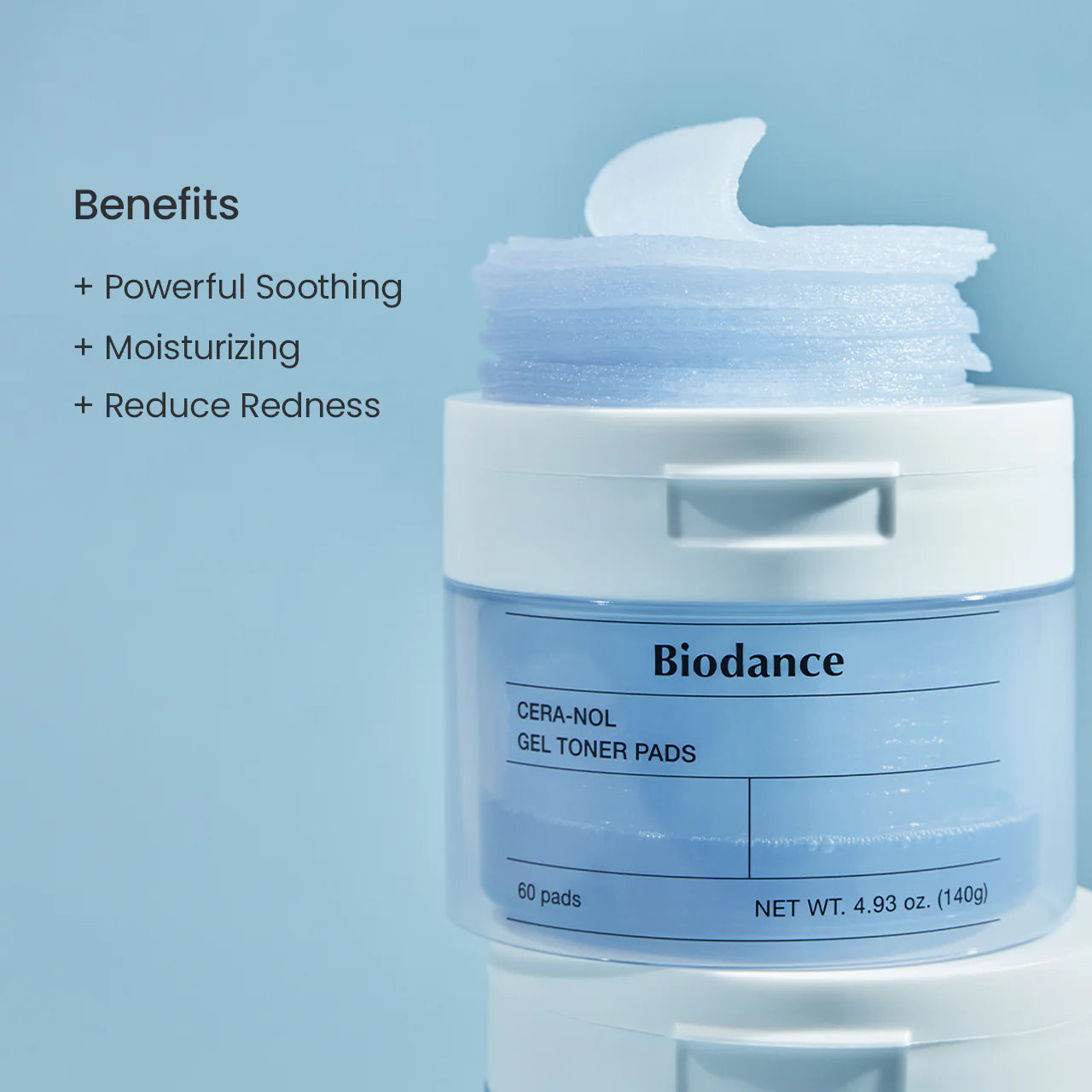 Biodance Ceranol Gel Toner Pads 60 Pads