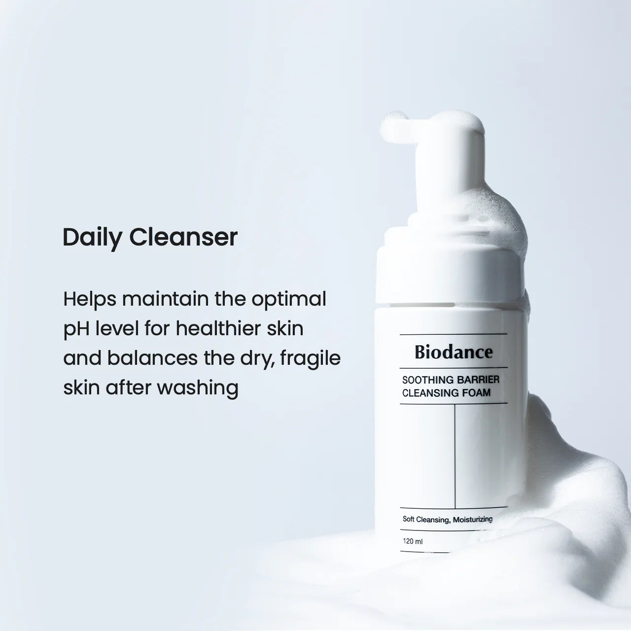 Biodance Soothing Barrier Cleansing Foam 120ml