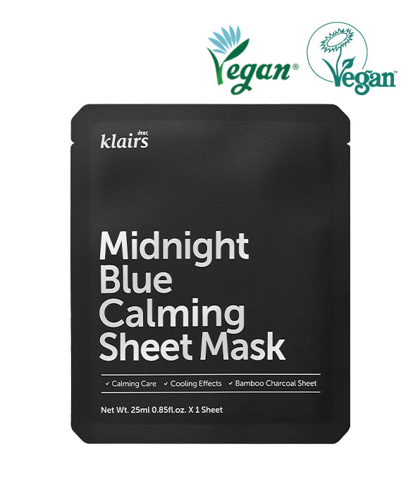 Klairs Midnight Blue Calming Sheet Mask 25ml