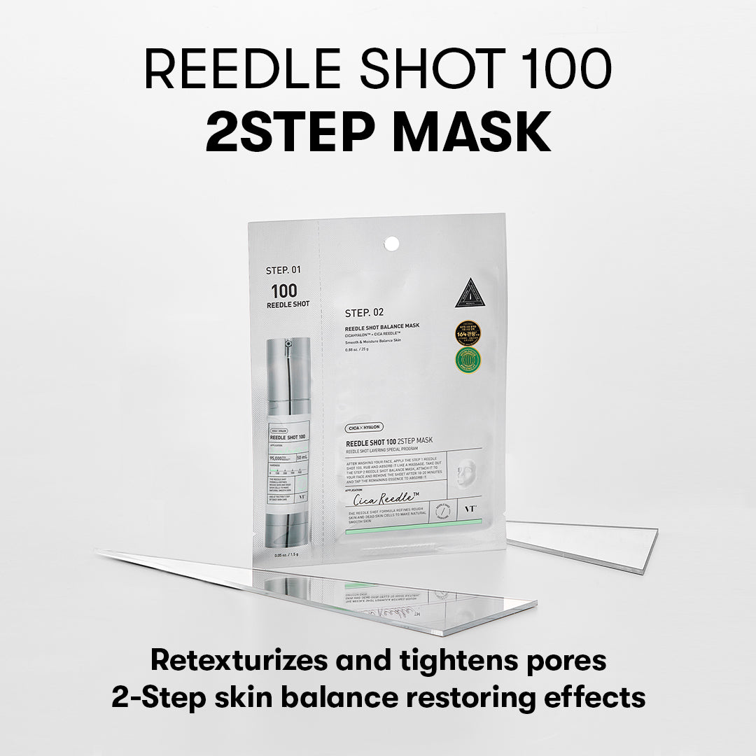 VT Cosmetics Mild Reedle Shot 50 2 Step Mask