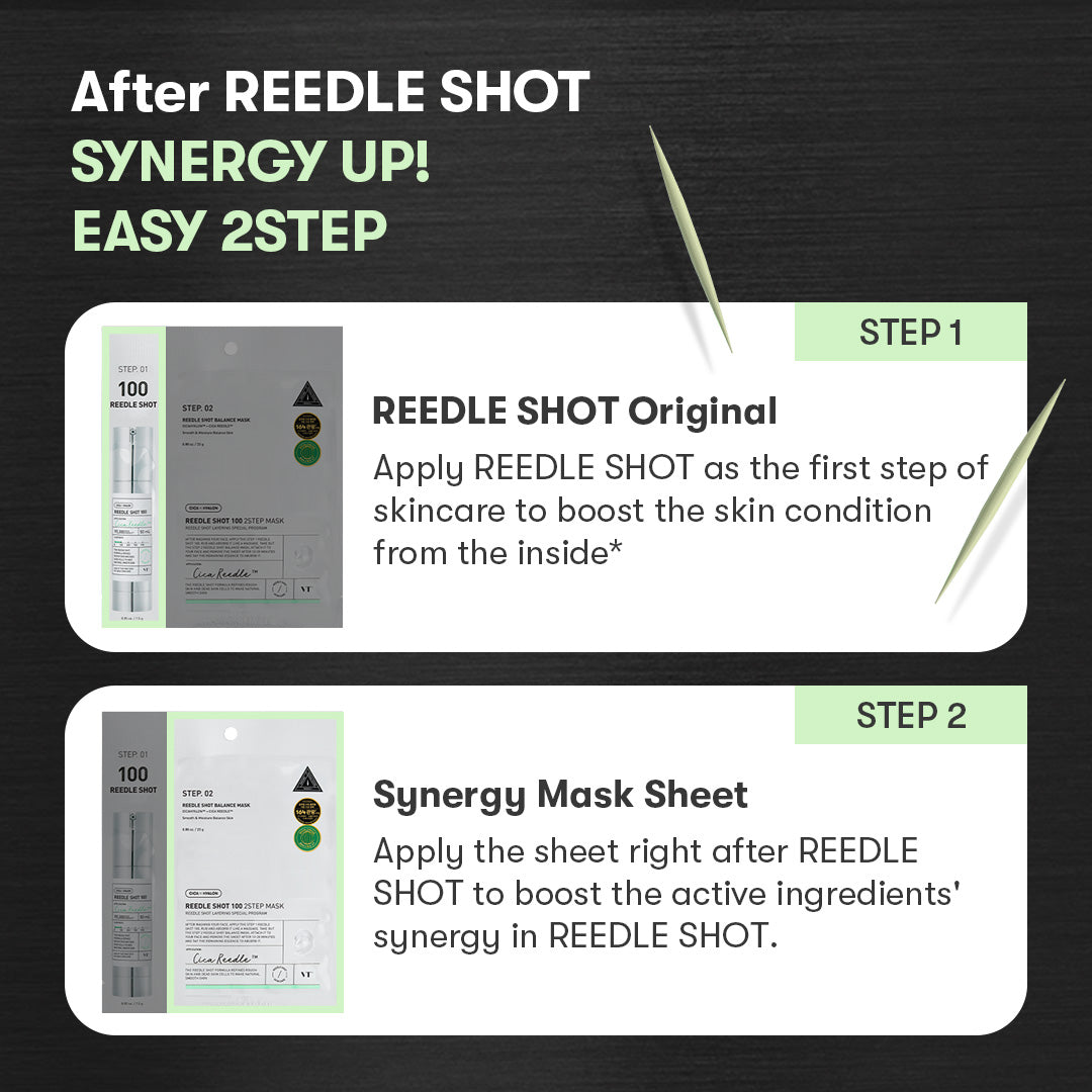 VT Cosmetics Mild Reedle Shot 50 2 Step Mask