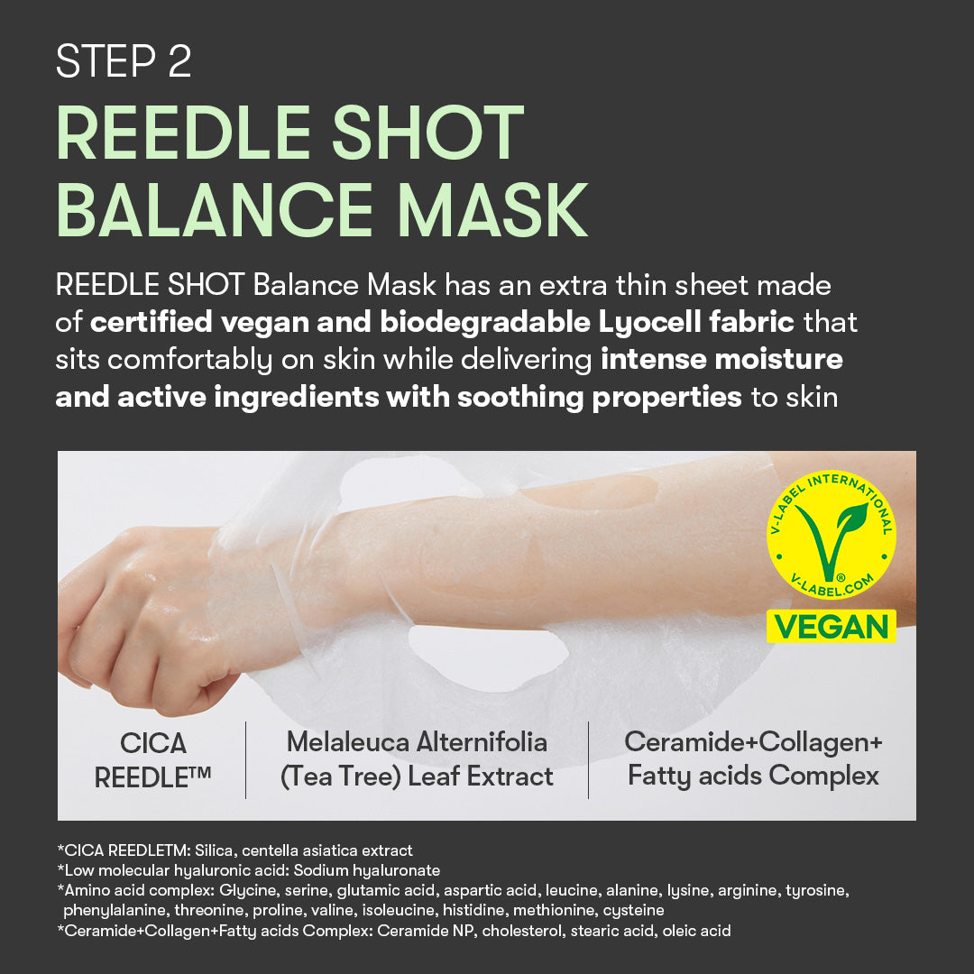 VT Cosmetics Mild Reedle Shot 50 2 Step Mask