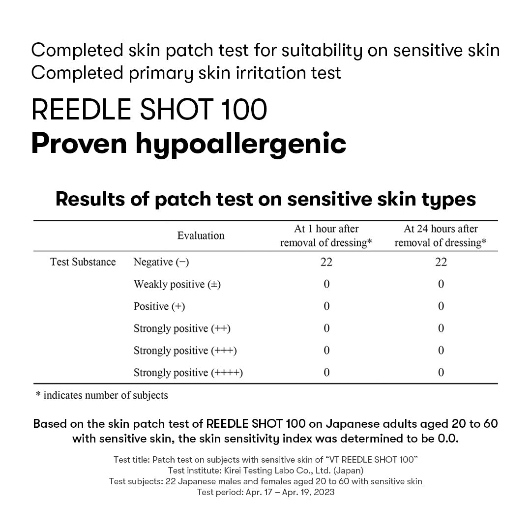 VT Cosmetics Mild Reedle Shot 50 2 Step Mask