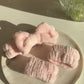 AMOUR Pink Marshmallow Headband Set