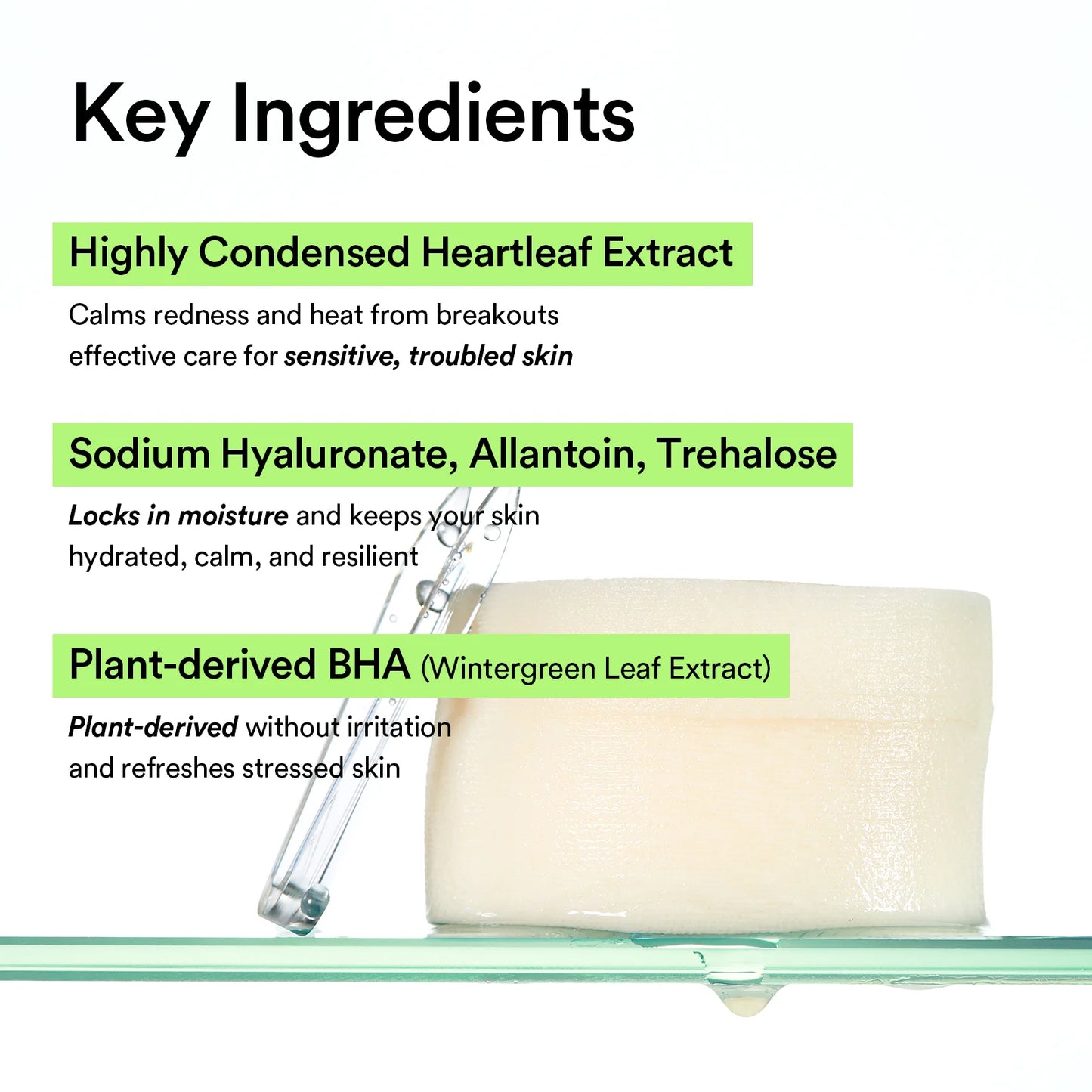 Abib Heartleaf Spot Pad Calming Touch 150ml 80 pads