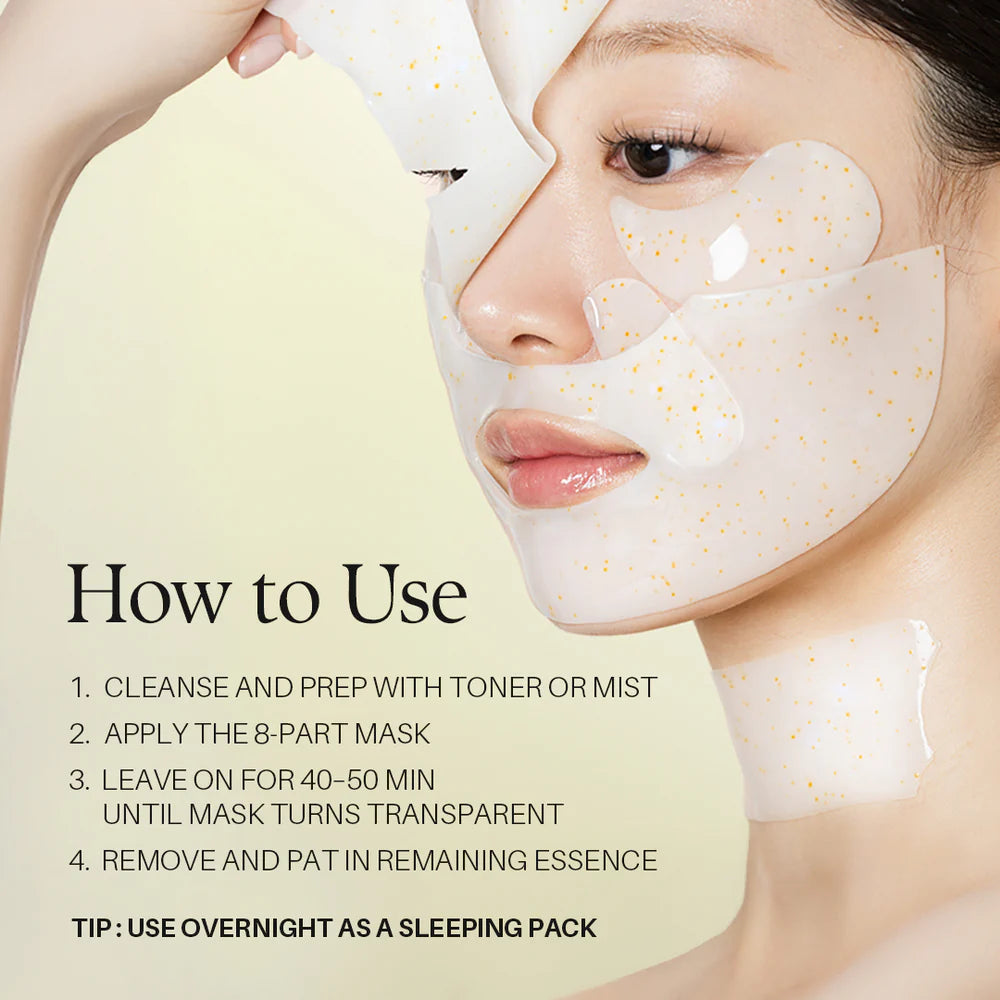 d'Alba Signature Vita Capsule Hydrogel Mask 8-Shape